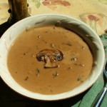 Fast and easy cream of mushroom soup