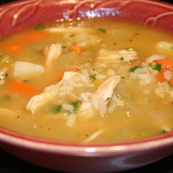 Chicken Vegatable Rice soup